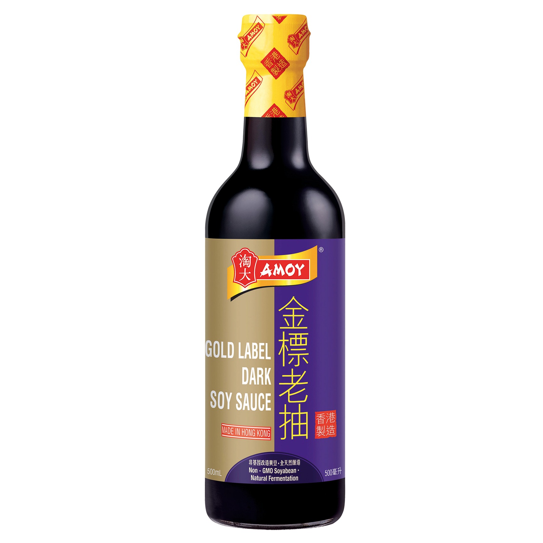Gold Label Dark Soy Sauce 500ml by Amoy