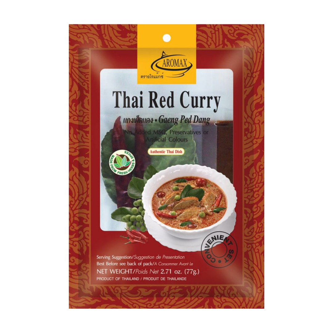 Thai Red Curry Set 77g by Aromax