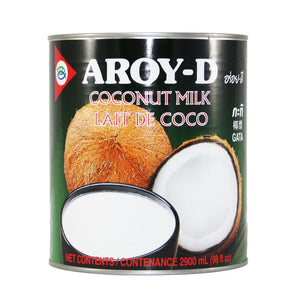 Case of 6 cans of Coconut Milk 2900ml (A10) by Aroy-D