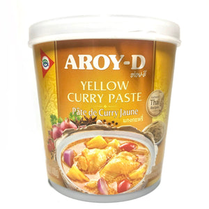 Thai Yellow Curry Paste 400g Tub by Aroy-D