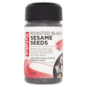 Roasted Black Sesame Seeds 100g by Yutaka