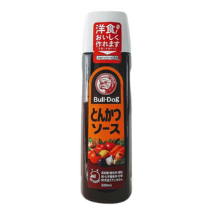 Japanese Vegetable Fruit Sauce (Tonkatsu Sauce) 500ml by Bull-Dog