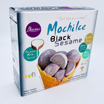 Frozen Mochi Ice Cream Dessert - Black Sesame Flavour (Dairy Free) 6 x 26g by Buono