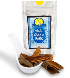 Whole Cassia Bark 14g by Seasoned Pioneers