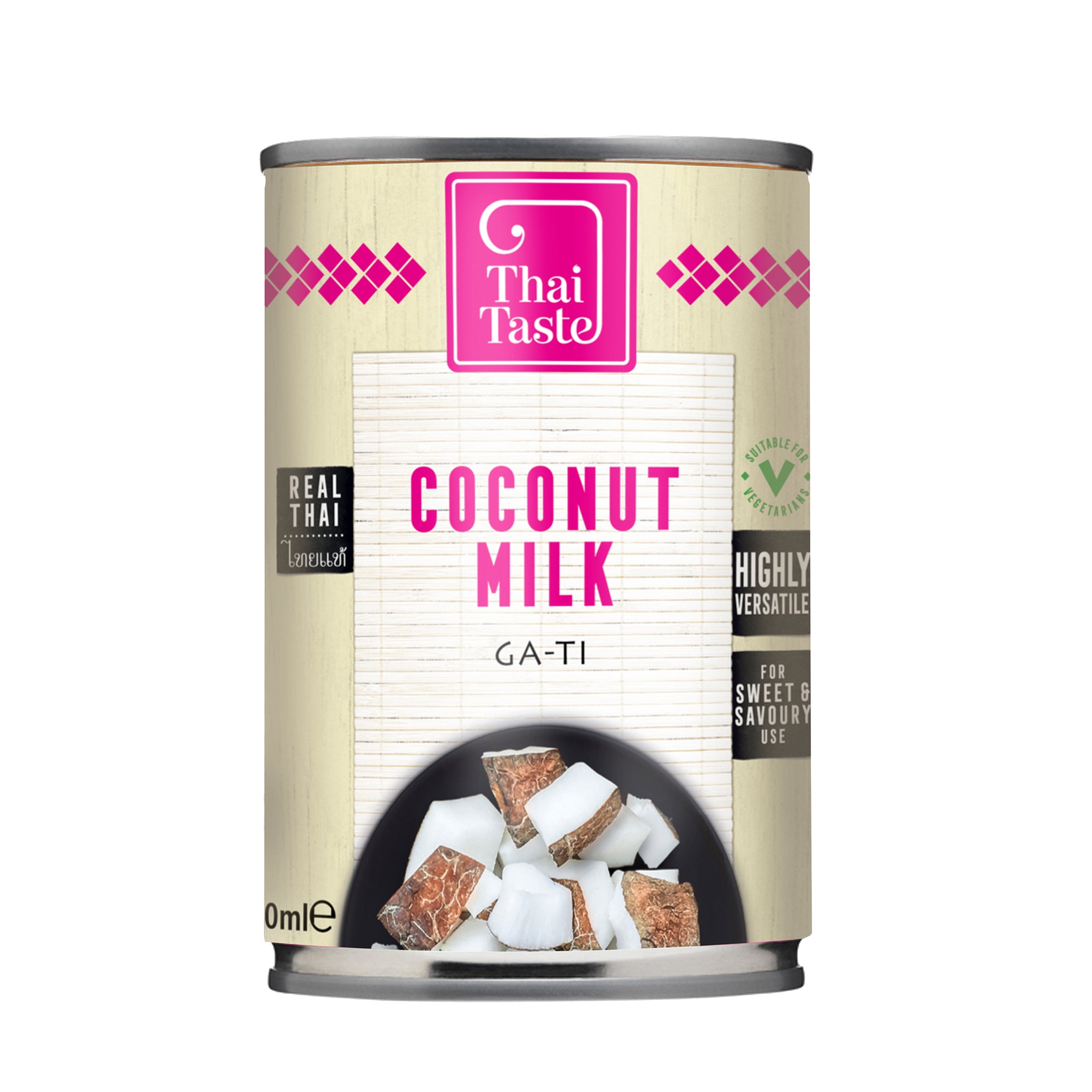 Thai Coconut Milk (ga-ti) 400ml by Thai Taste