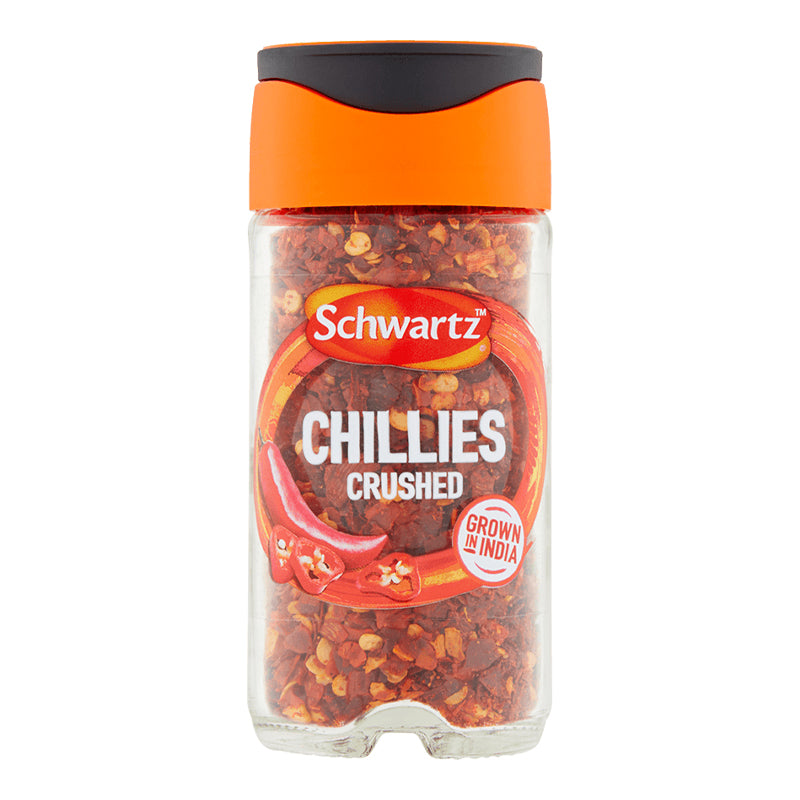 Crushed Chillies in Jar 29g by Schwartz