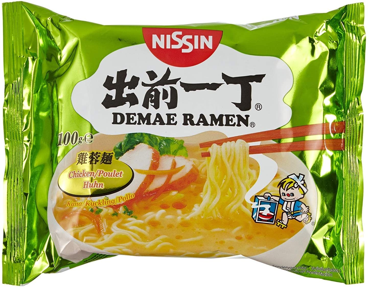 Demae Ramen Japanese Noodles Chicken Flavour 100g by Nissin