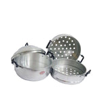 Thai Steam Pot/ Aluminium Steamer - 22cm by Diamond