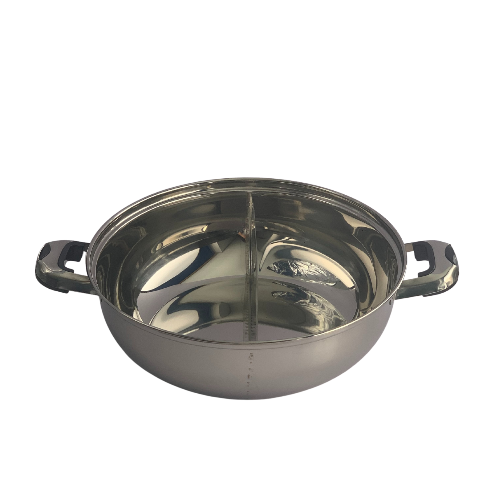 Divided Steamboat Hotpot Pot with Lid 30cm Thai Food Online