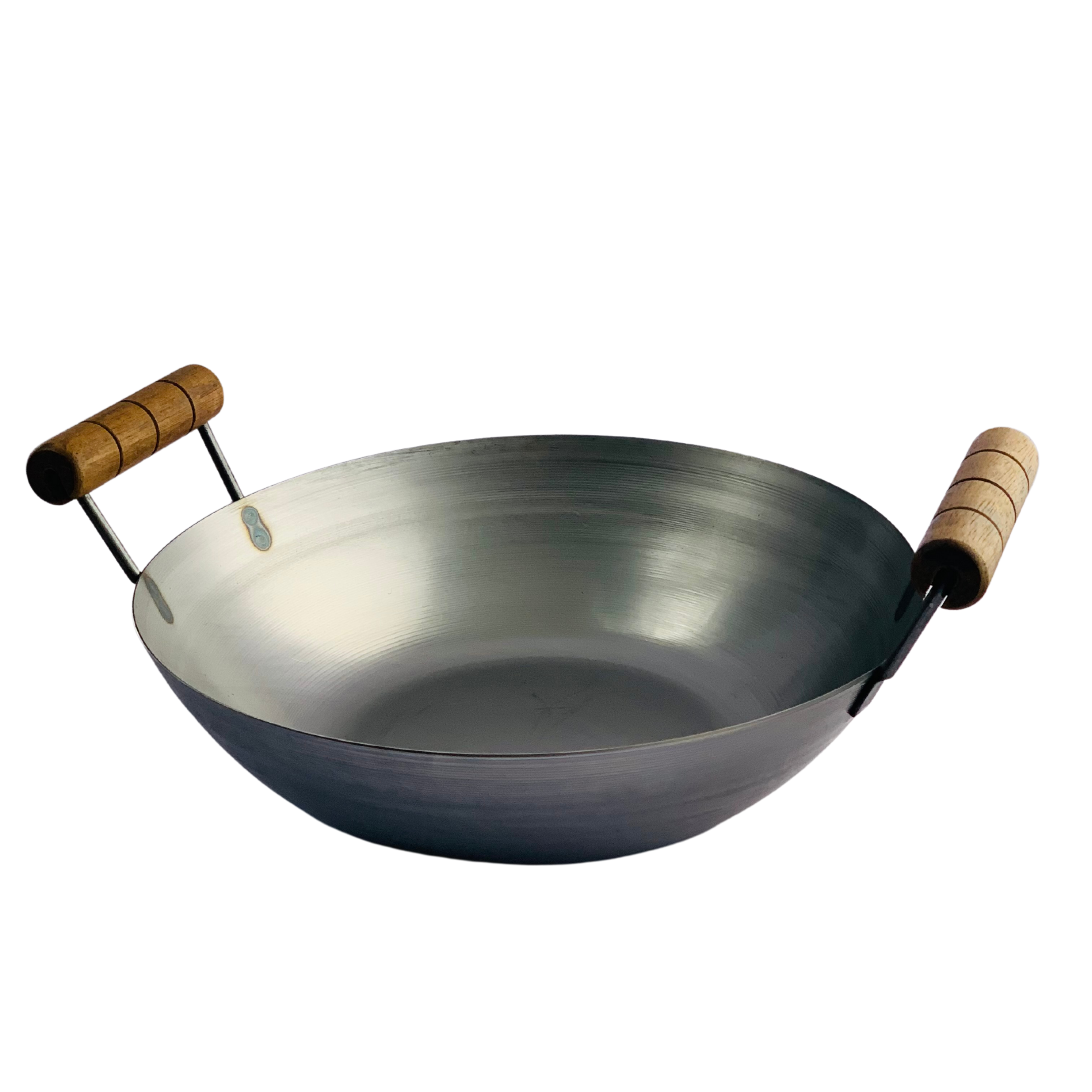 London Wok Double Handled Wok 13inch by Hancock