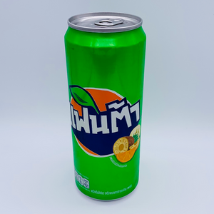 Green Soda (Banana, Pineapple and Orange) Flavoured Soft Drink 325ml by Fanta