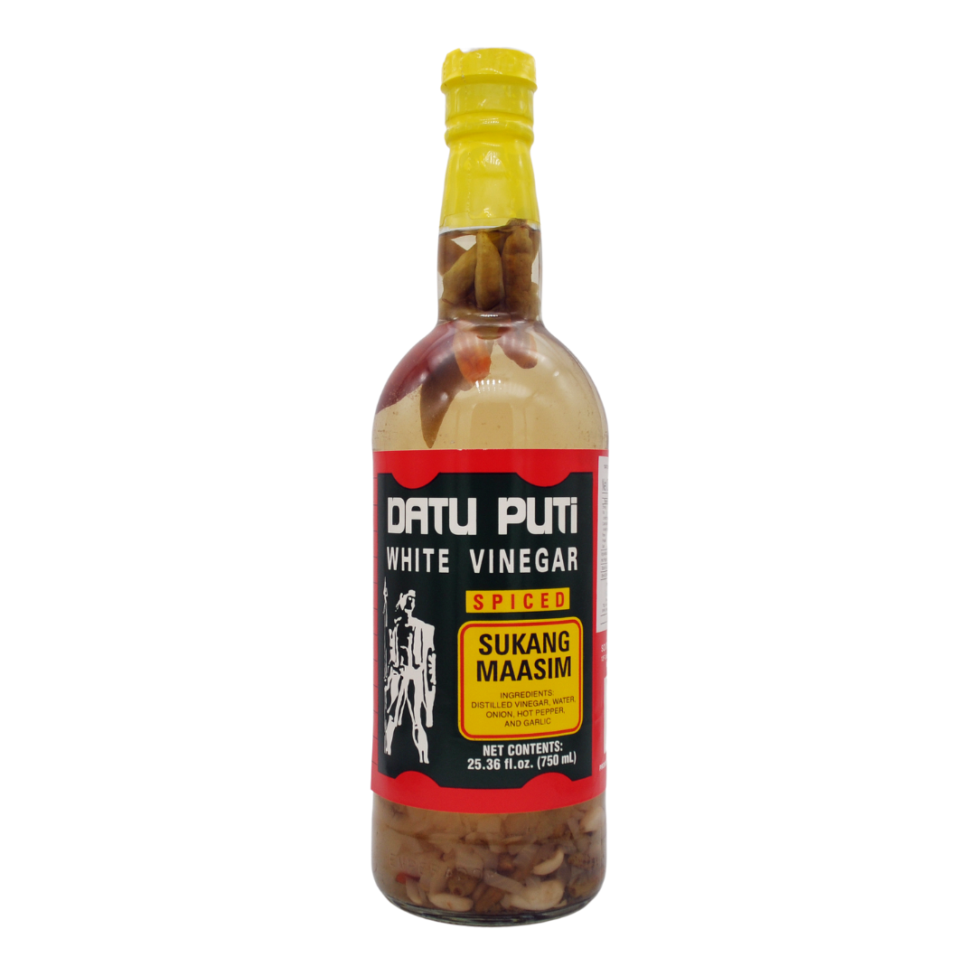 Filipino Hot and Spicy Vinegar 750ml by Datu Puti