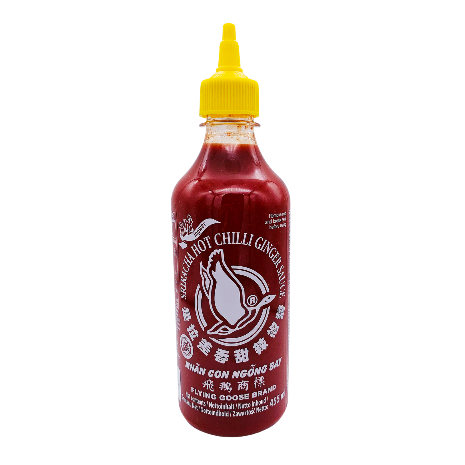 Sriracha Hot Chilli Sauce (Ginger) 455ml by Flying Goose