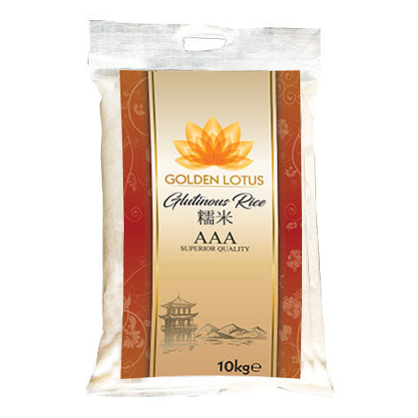 Laos glutinous rice (sticky) 10kg by Golden Lotus