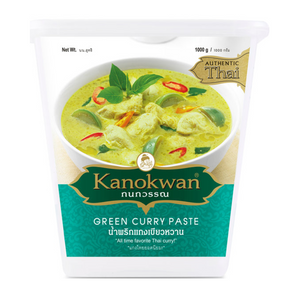 Thai Green Curry Paste 1kg tub by Kanokwan