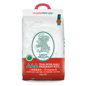 Thai Fragrant Rice 10kg by Green Dragon