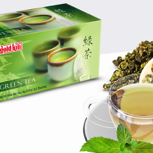 Instant Green Tea Box (20 sachets) 40g by Gold Kili