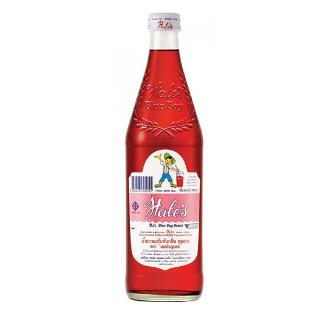 Thai Rose Flavoured Syrup Drink 710ml by Hales Blue Boy