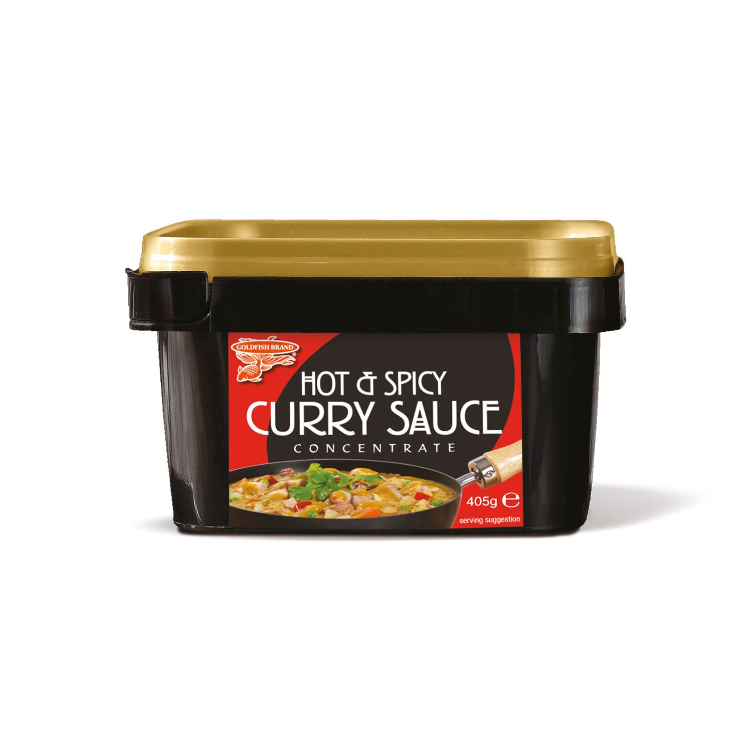 Hot and Spicy Curry Sauce Concentrate 405g by Goldfish