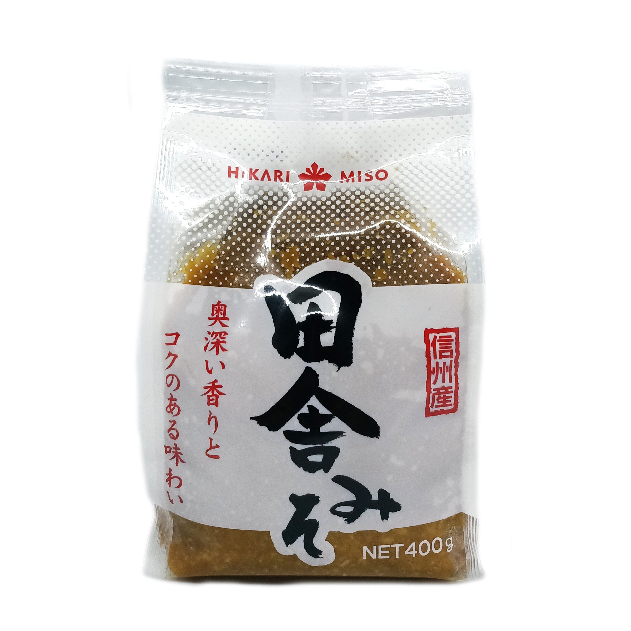 Inaka Miso Paste Red Miso 400g by Hikari Miso