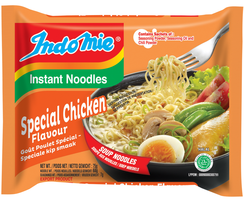 Special Chicken Flavour Soup Instant Noodles 75g by Indomie