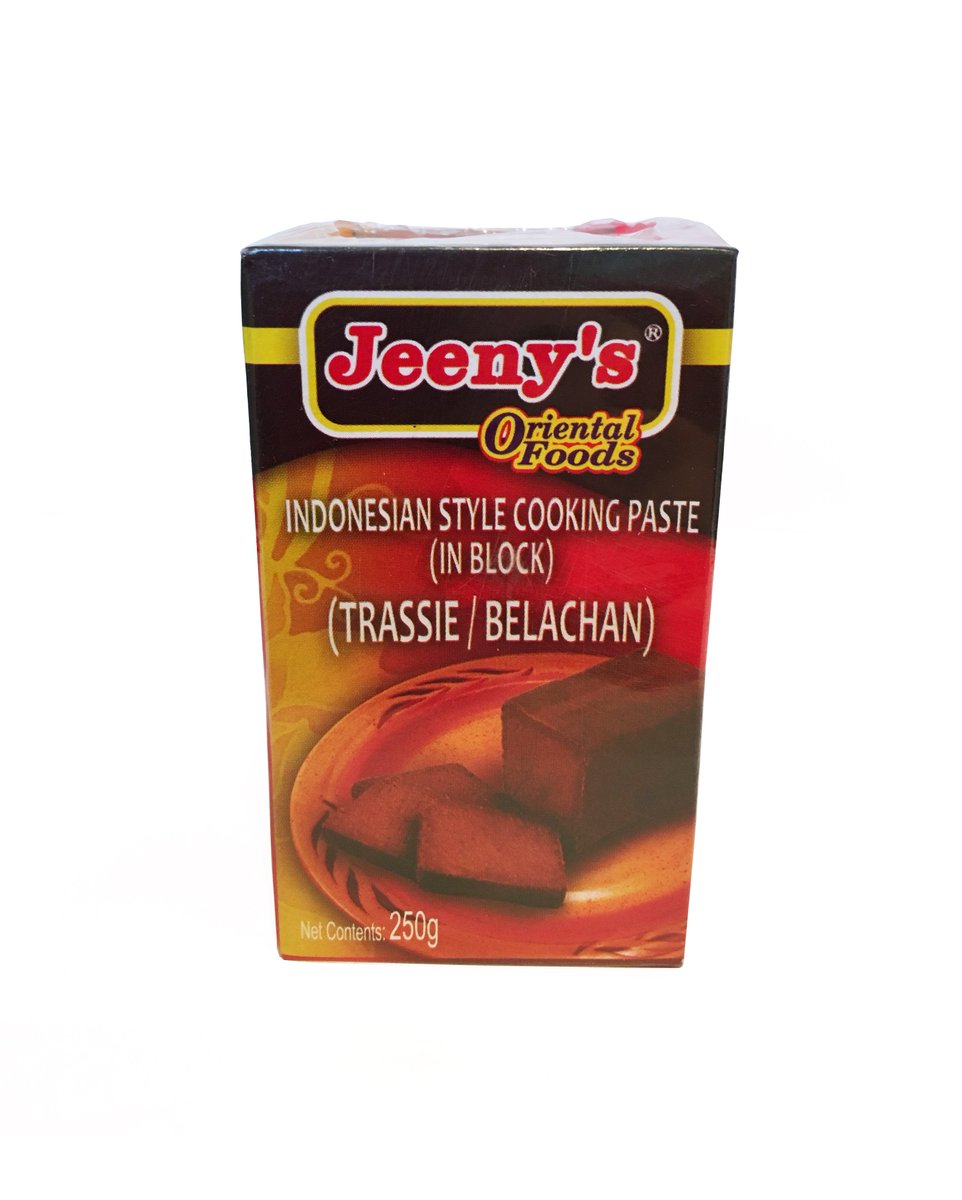Trassie Belachan Blocks - Indonesian Cooking Paste 250g by Jeeny's