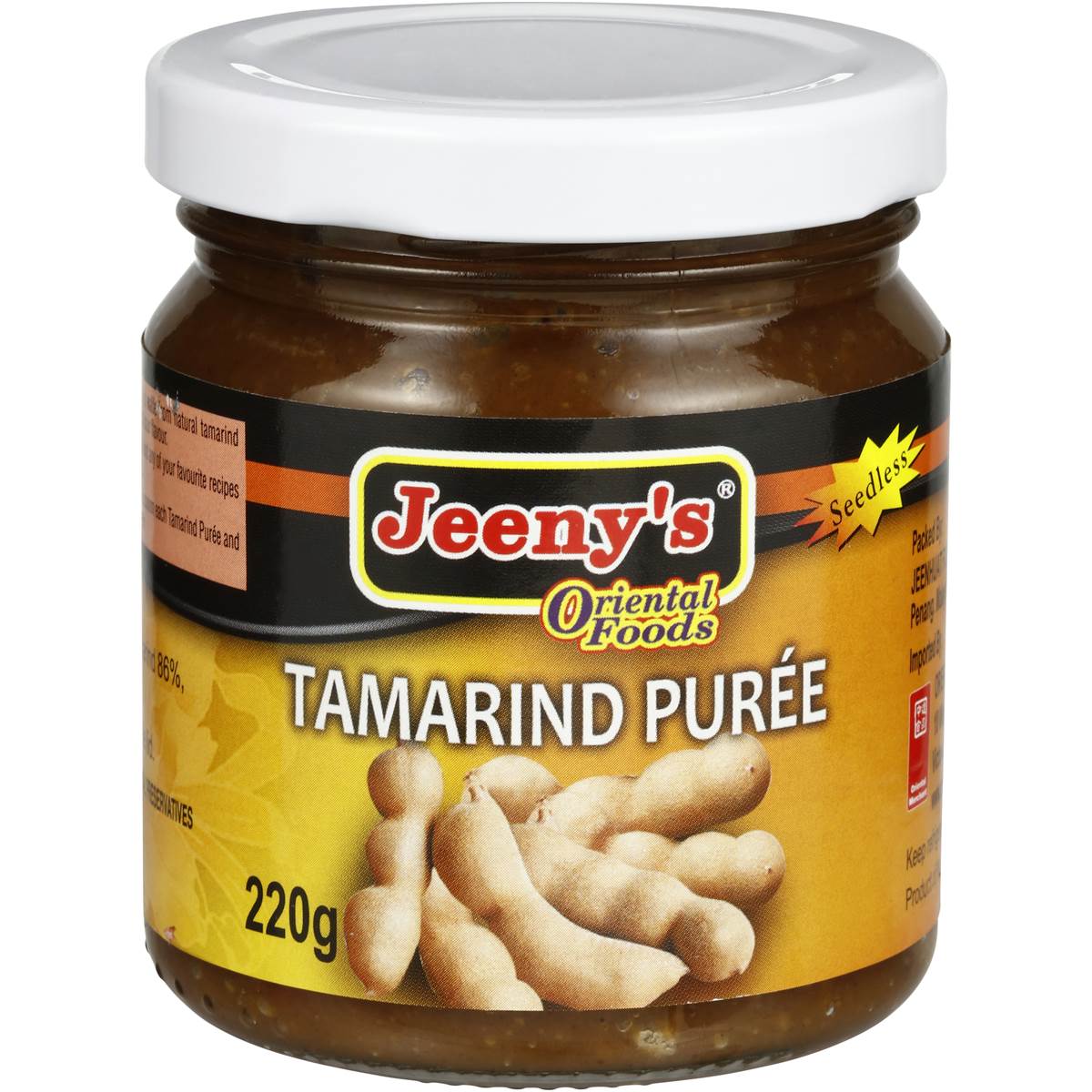 Kitchen Tamarind Puree 220g by Jeeny's