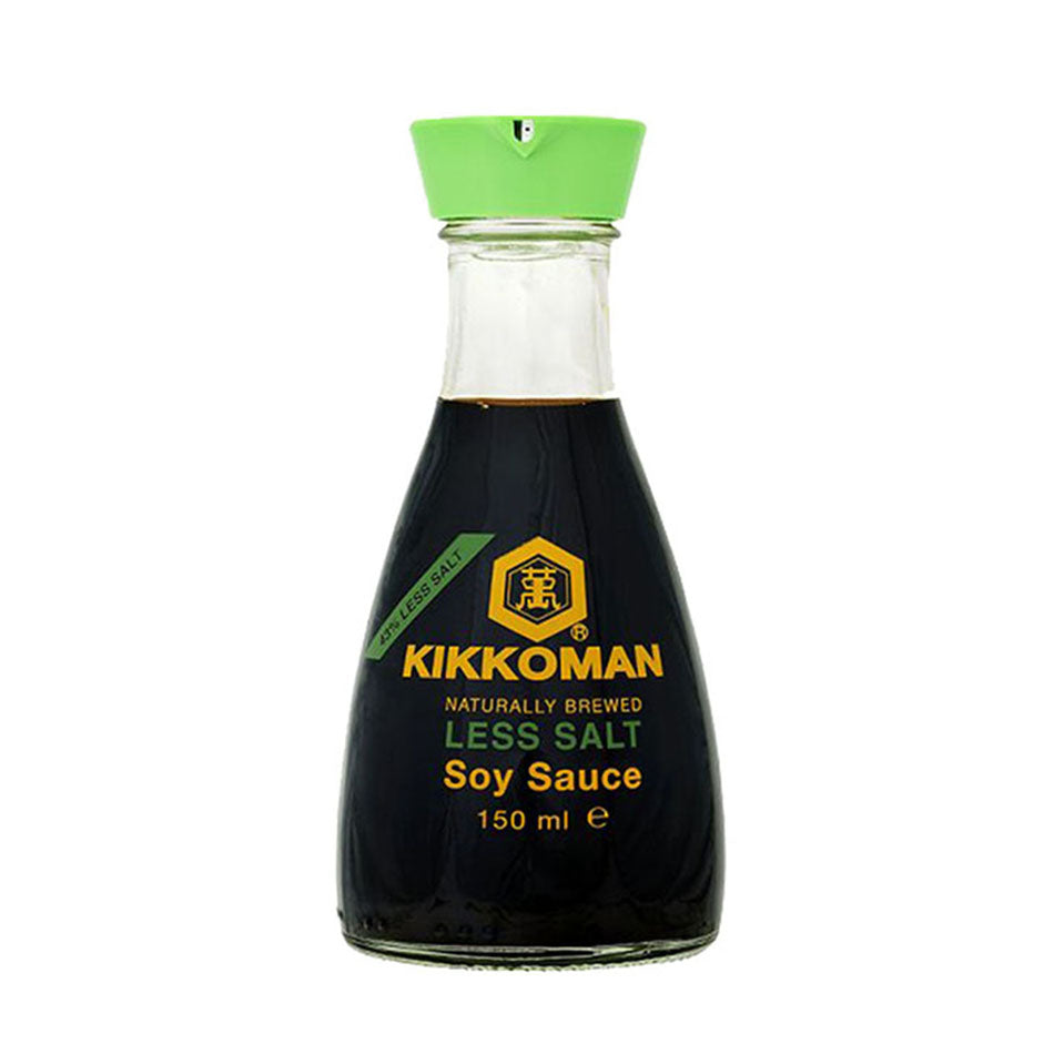 Soya Less Salt Soy Sauce Less Salt (dispenser) 150ml by Kikkoman – Thai Food Online ...