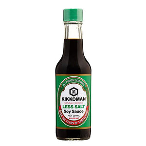 Soy Sauce (Less Salt) 250ml by Kikkoman