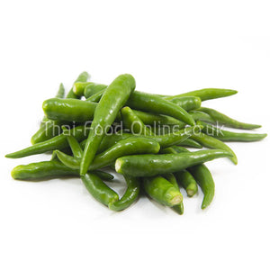 Large green Thai chillies (peppers) - Thai Food Online (your authentic Thai supermarket)