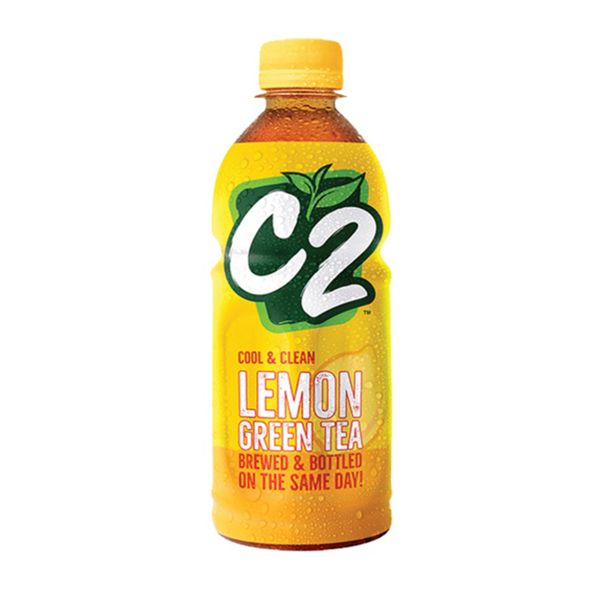 Green Tea Drink Lemon Flavour 500ml by C2 Cool & Clean