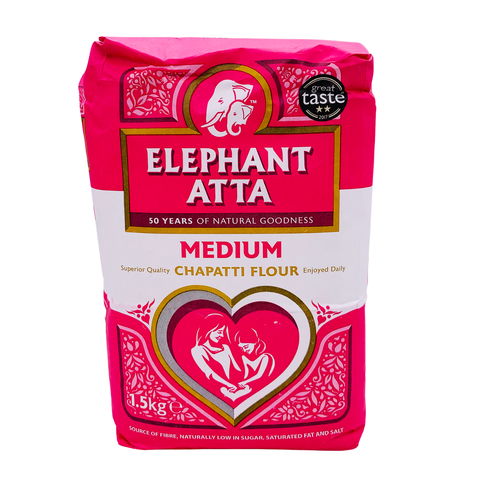 Medium Chapatti Wheat Flour 1.5kg by Elephant Atta