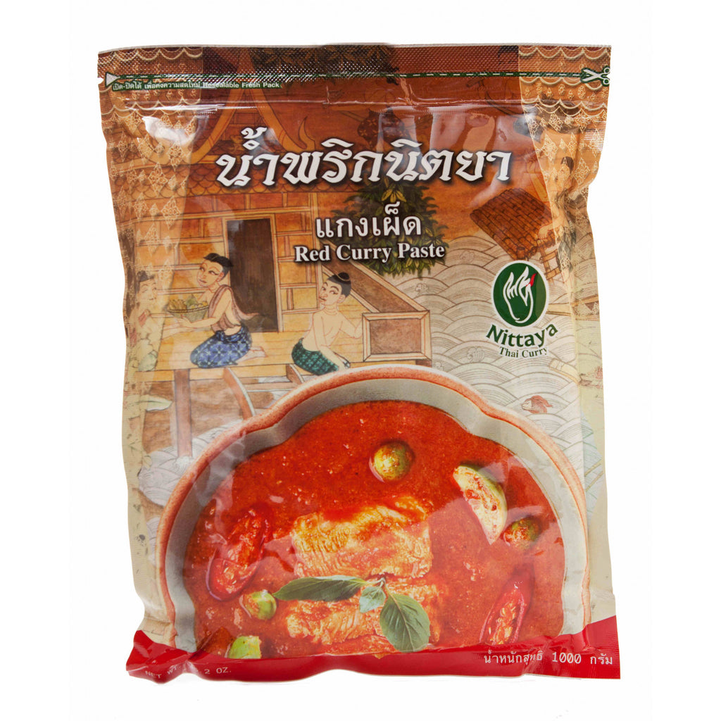 ** REDUCED** Red Curry Paste (1kg large packet) by Nittaya BB 03.08.23