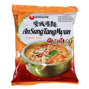 AnSungTangMyun Flavoured Instant Noodles Ramyun 125g by Nongshim