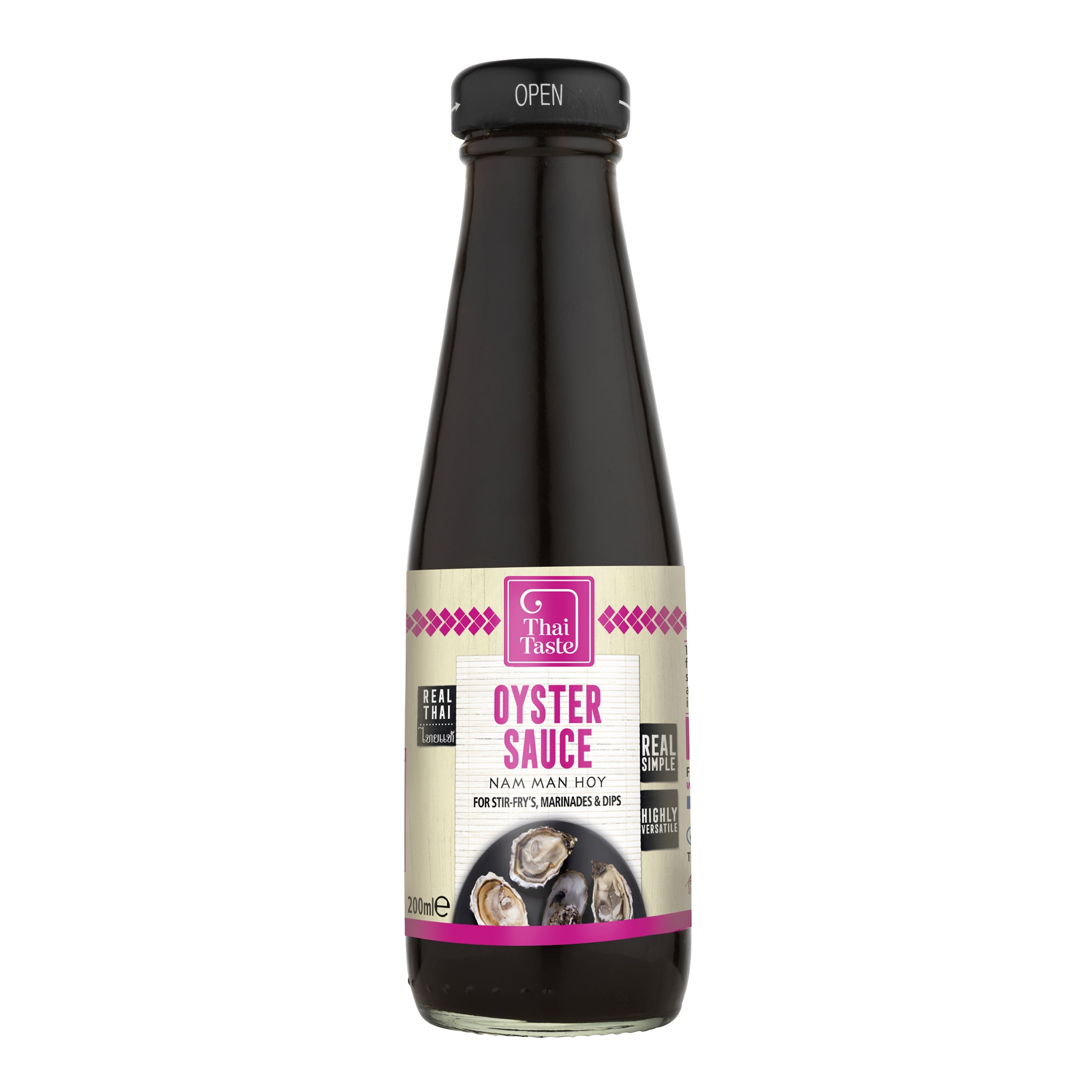 Thai Oyster Sauce (Nam Man Hoy) 200ml by Thai Taste