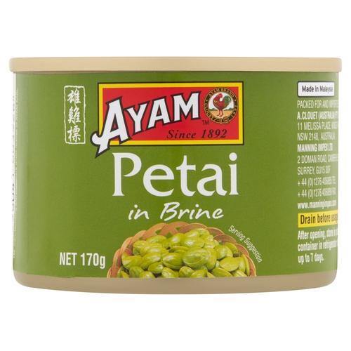 Tinned Petai Beans in Brine 170g by Ayam