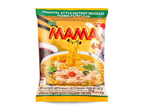 6 cases (180 packs) of Pork Flavour Instant Noodles 60g by Mama