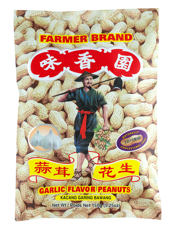 Dried Garlic Flavoured Peanuts 150g by Farmer Brand