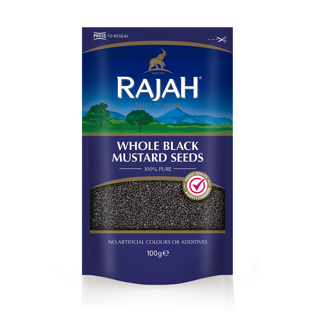 Whole Black Mustard Seeds 100g by Rajah