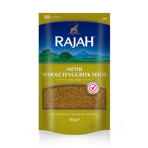 Whole Methi Fenugreek Seeds 100g by Rajah