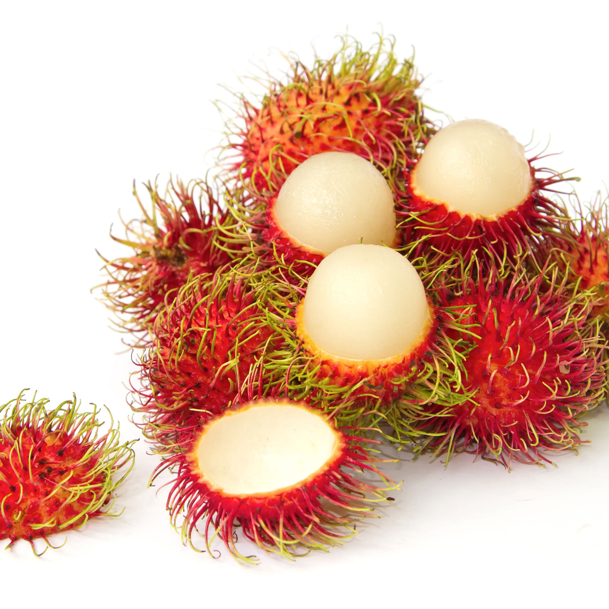 Fresh Thai Rambutan Fruit (Ngok) about 500g - Imported Weekly from Thailand