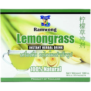 Lemongrass Flavoured Instant Herbal Drink 180g by Ramwong