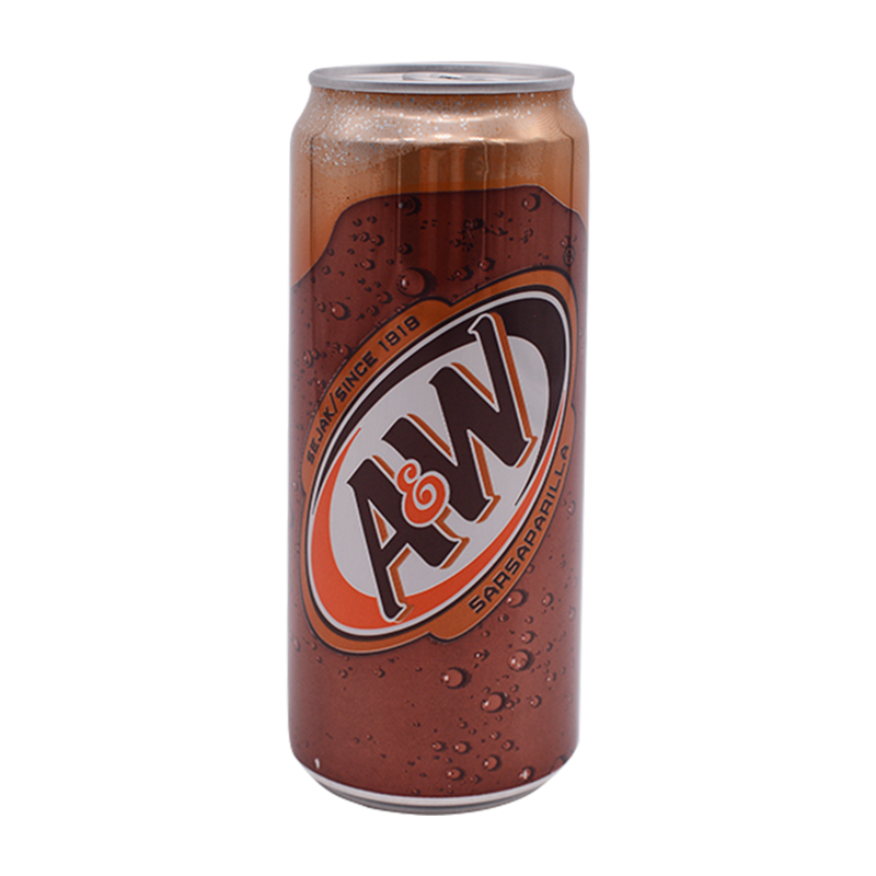 Root Beer - Sparkling Flavoured Soft Drink 320ml by A&W