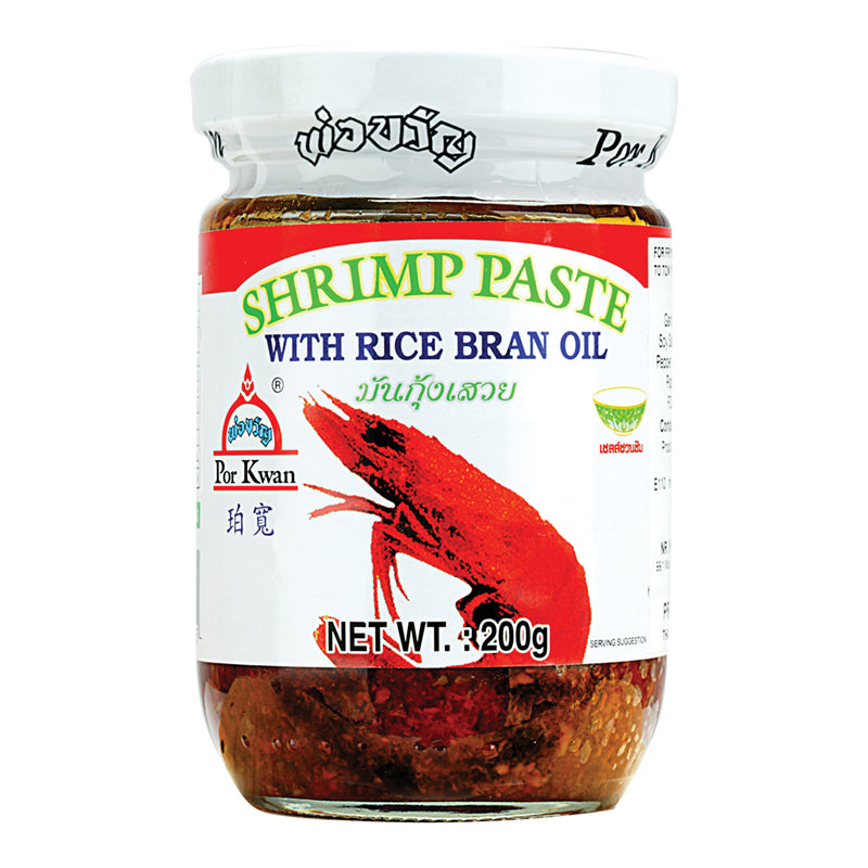 Shrimp Paste with Rice Bran Oil 200g by Por Kwan