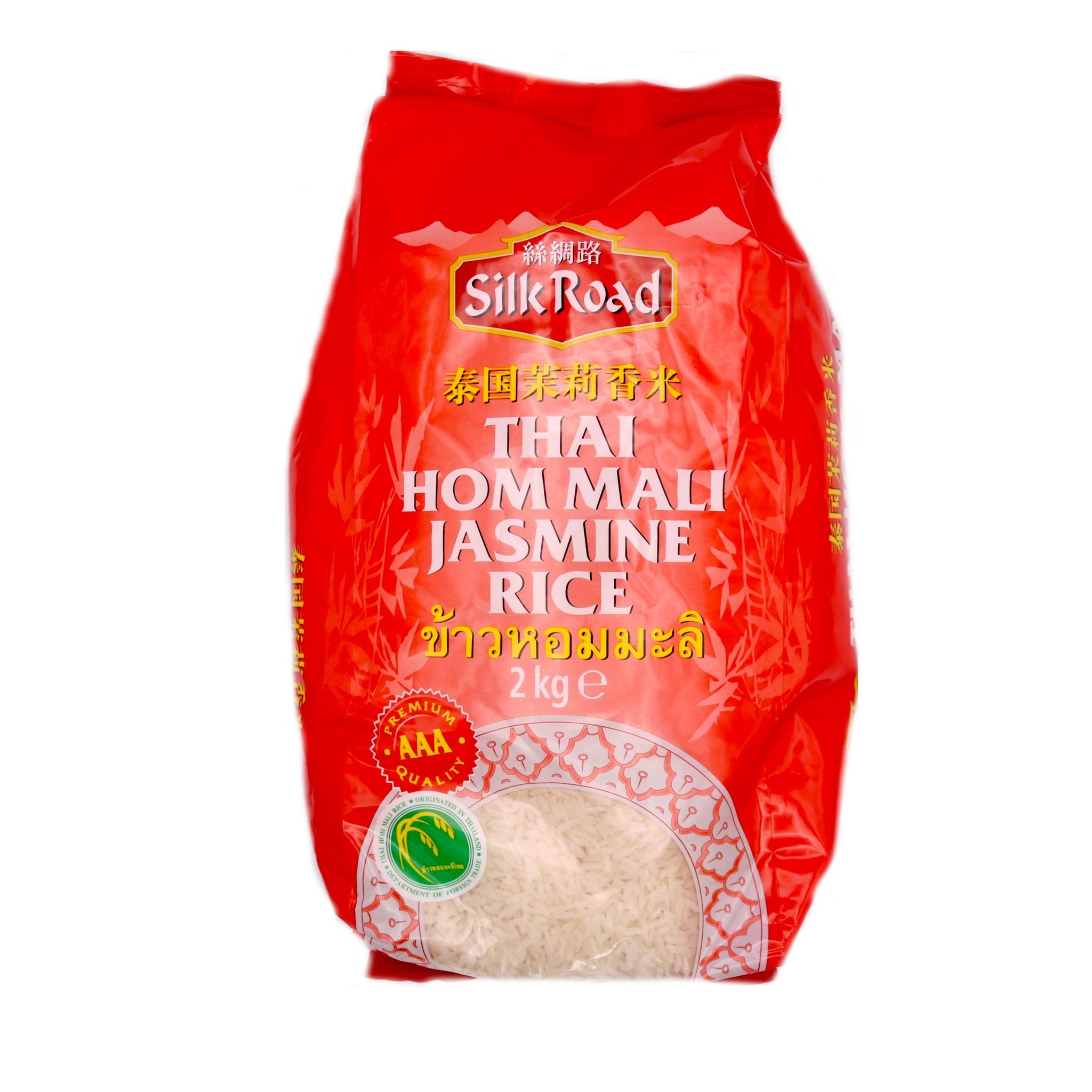 Thai Fragrant Hom Mali Rice 2kg by Silk Road