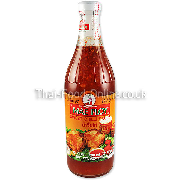 Sweet chilli sauce (730ml bottle) by Mae Ploy - Thai Food Online (your authentic Thai supermarket)