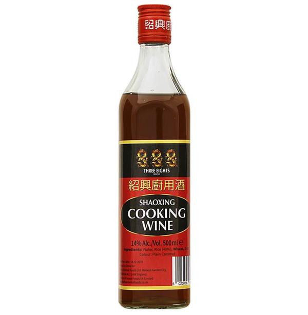 Asian Shaoxing Cooking Wine 500ml by Three Eights