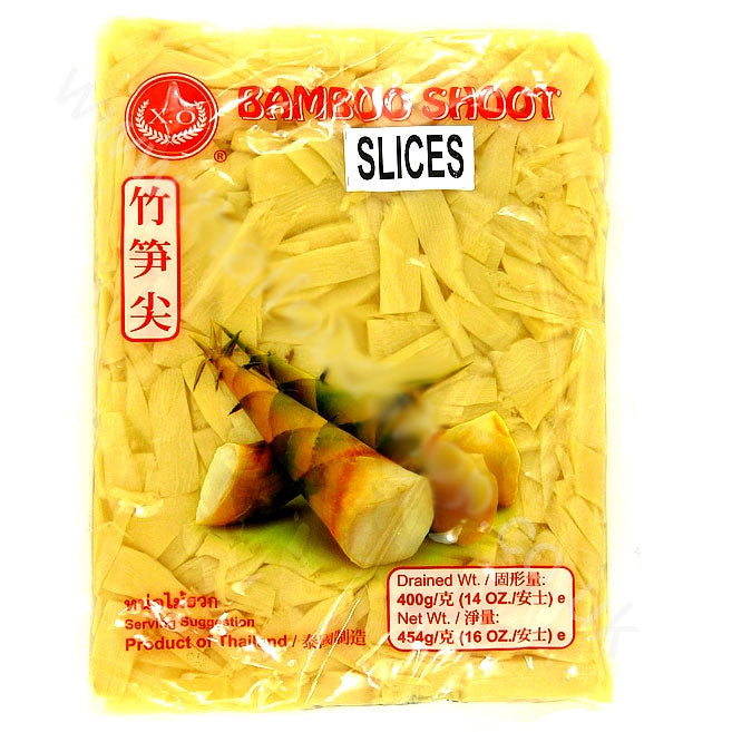 Thai Bamboo Shoot Slices (vacuum pack) 454g by XO