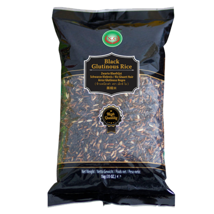 Thai Black Glutinous (Sticky) Rice 1kg by XO