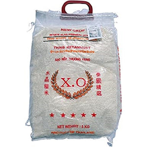 Thai White Sticky Glutinous Rice 5kg by XO